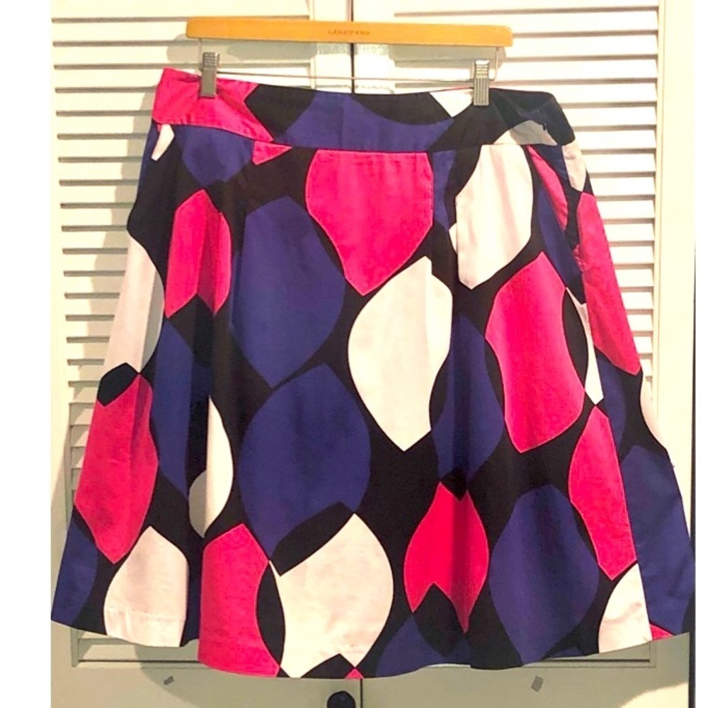 Grace elements midi skirt Pink purple black and white size 14